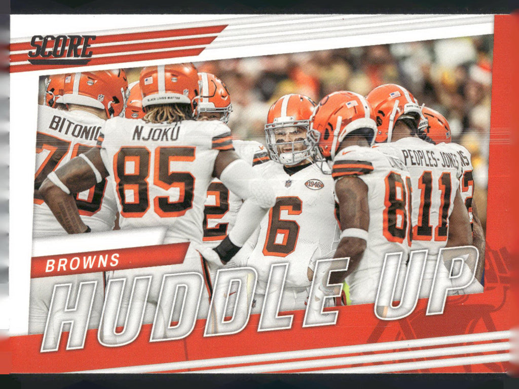 2022 Score #HU-CLE Cleveland Browns Huddle Up