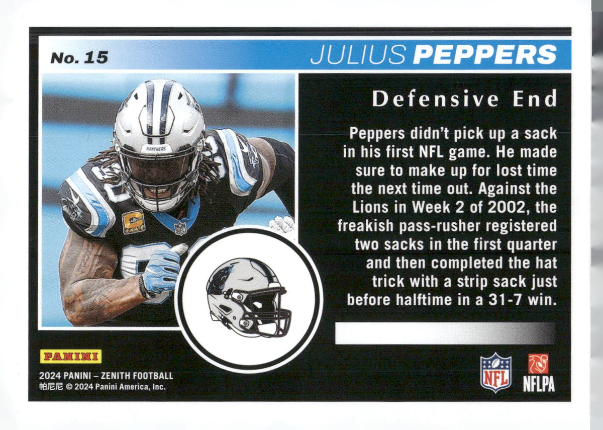 2024 Panini Zenith #15 Julius Peppers Retail