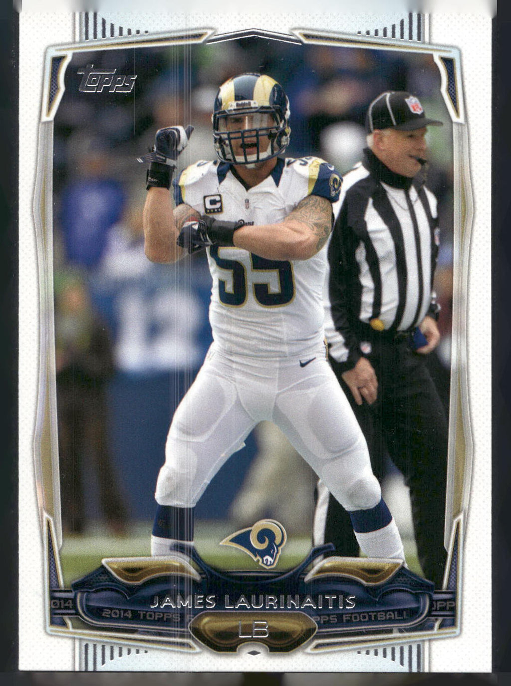 2014 Topps #208 James Laurinaitis