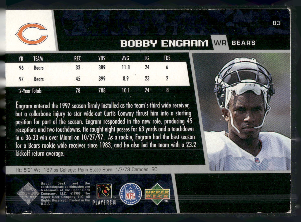 1998 Upper Deck #83 Bobby Engram