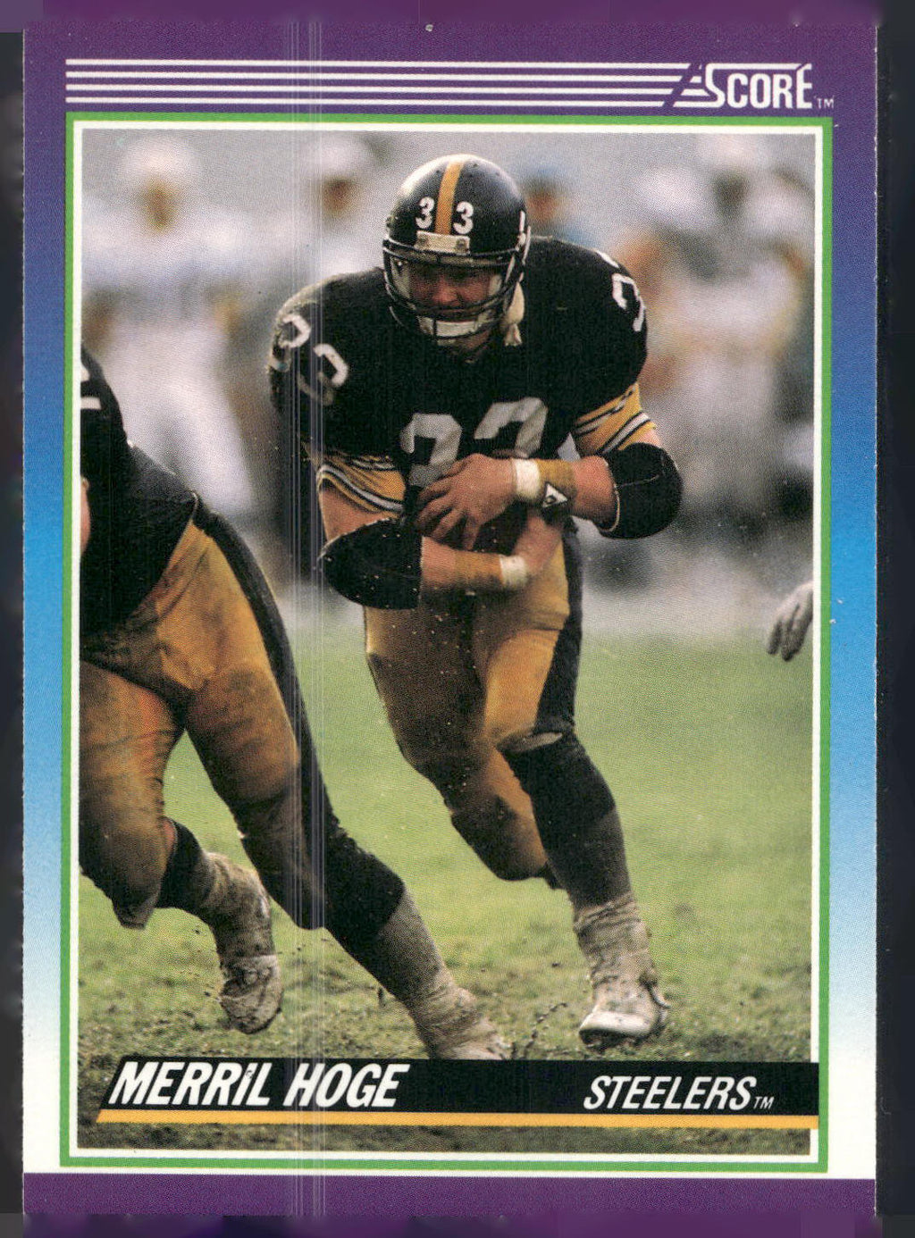 1990 Score #123 Merril Hoge