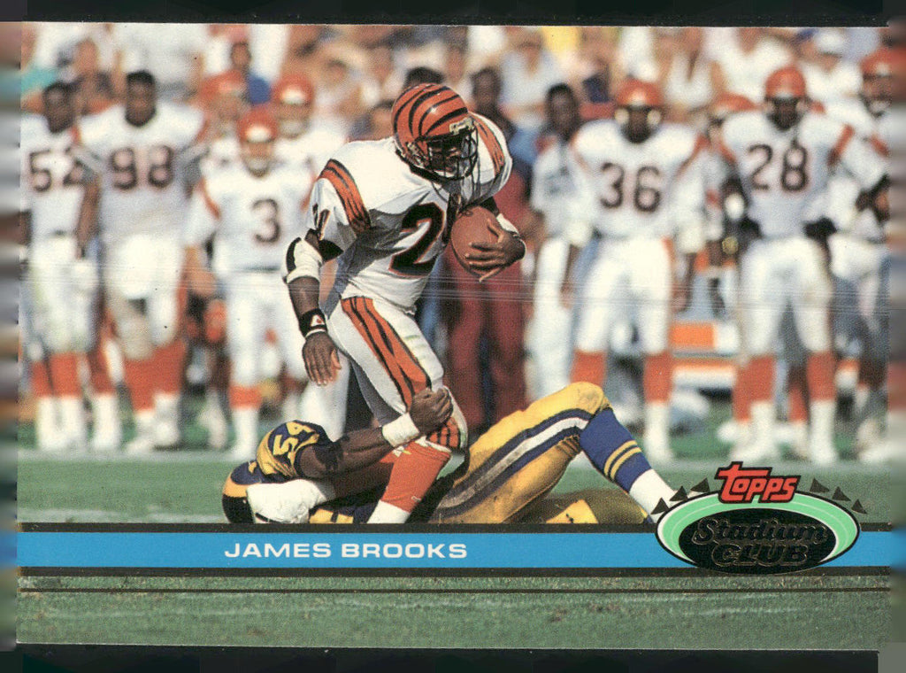 1991 Stadium Club #374 James Brooks