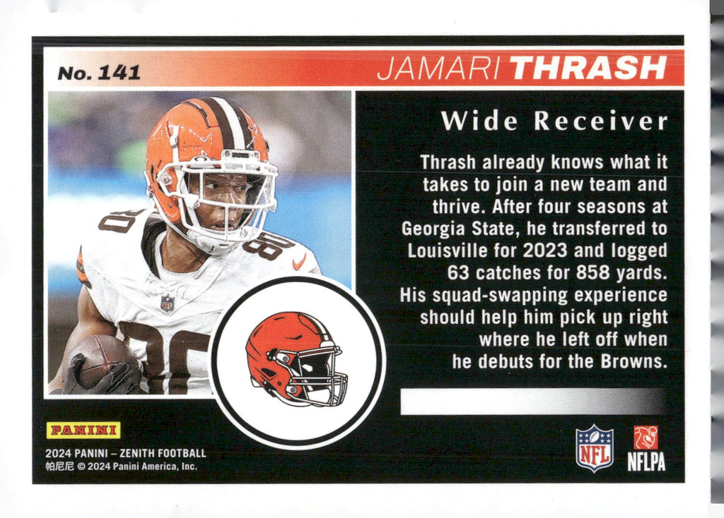 2024 Panini Zenith #141 Jamari Thrash Retail