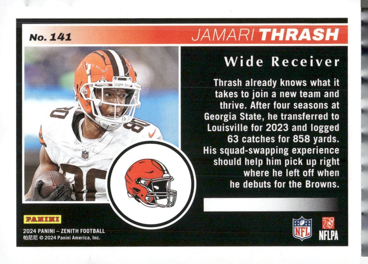 2024 Panini Zenith #141 Jamari Thrash Retail