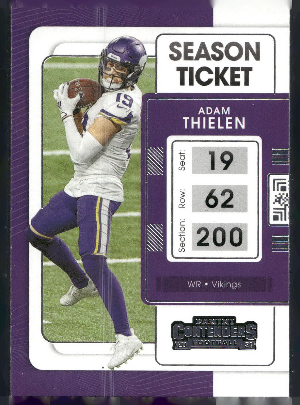 2021 Panini Contenders #66 Adam Thielen