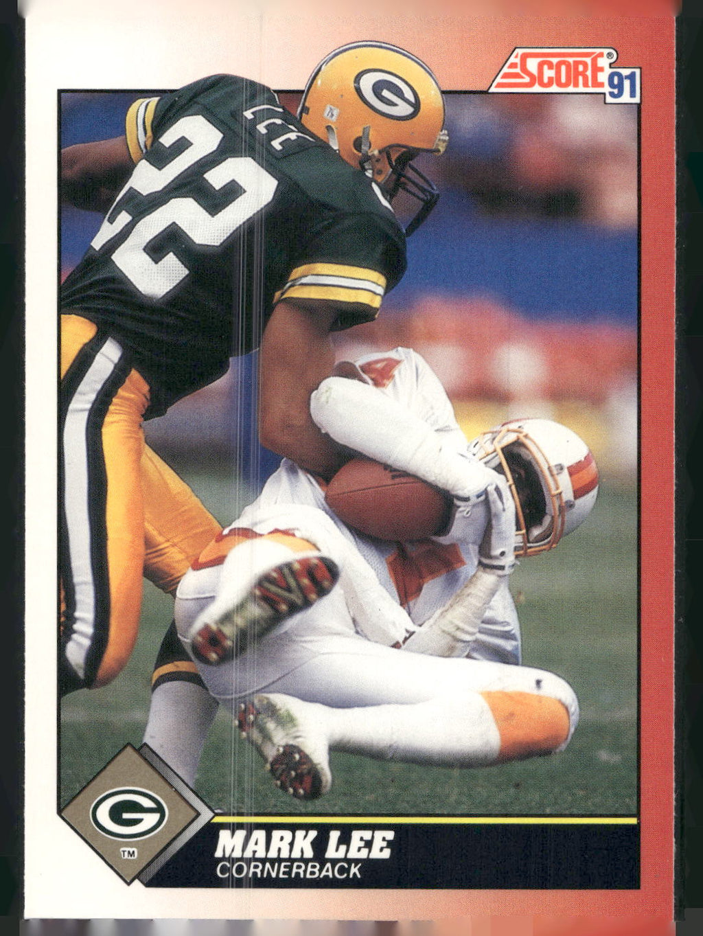1991 Score #122 Mark Lee