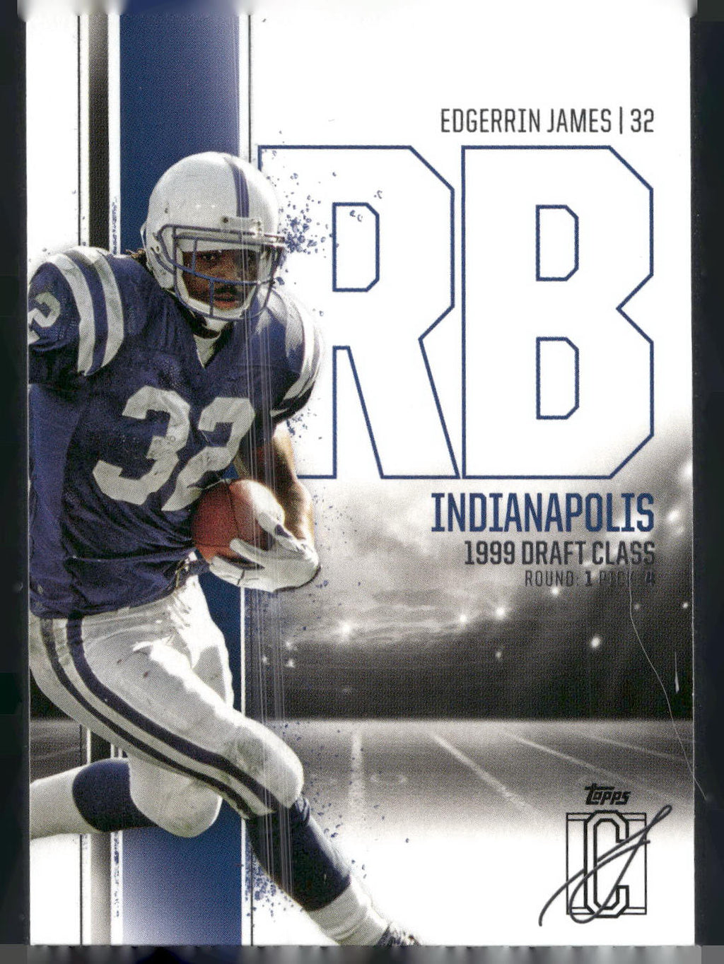 2024 Topps Signature Class #21 Edgerrin James