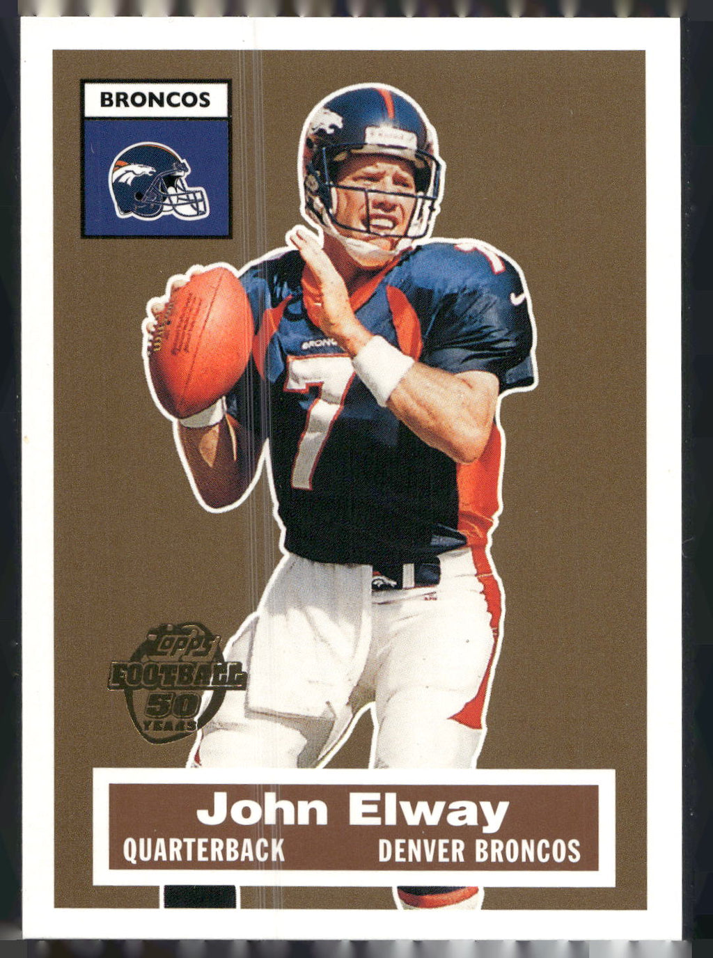 2005 Topps Turn Back the Clock #3 John Elway