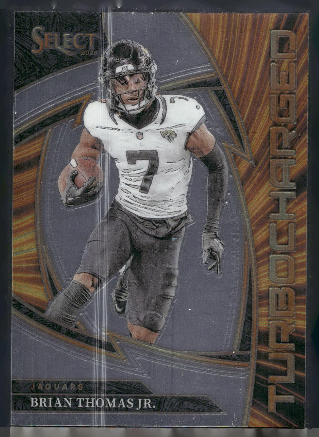 2025 Panini Select #24 Brian Thomas Jr. Turbocharged