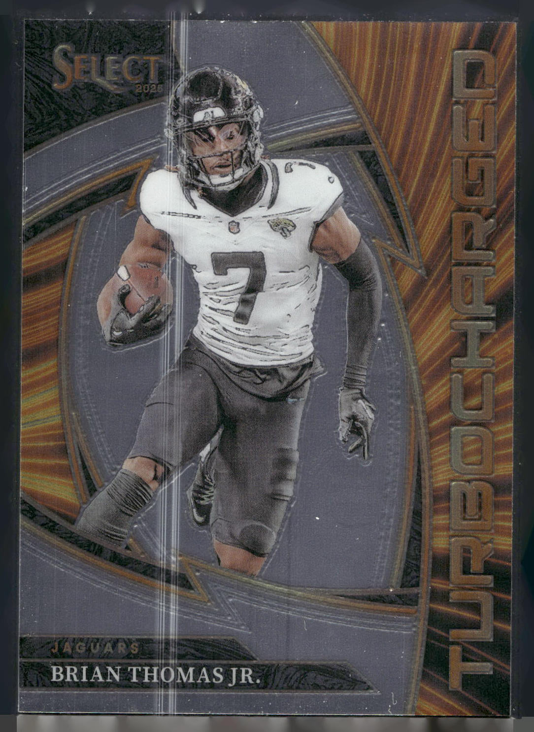 2025 Panini Select #24 Brian Thomas Jr. Turbocharged