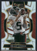 2025 Panini Select #47 Drake London Silver Prizm