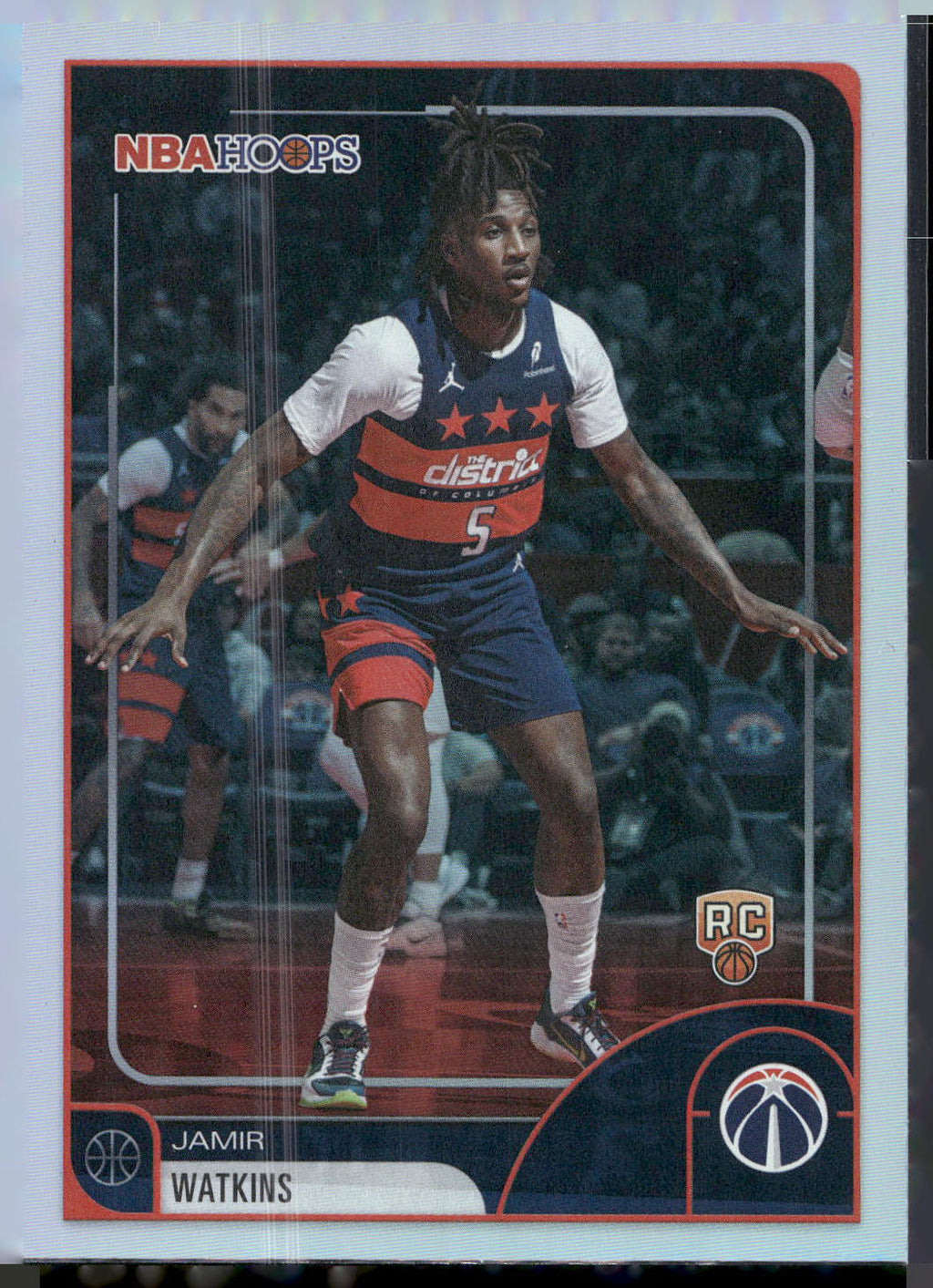 2025-26 Hoops #19 Jamir Watkins Rainbow