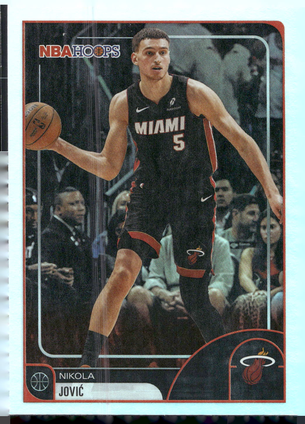 2025-26 Hoops #114 Nikola Jovic Rainbow
