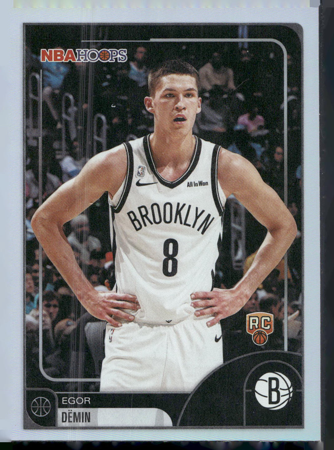 2025-26 Hoops #128 Egor Dёmin Rainbow