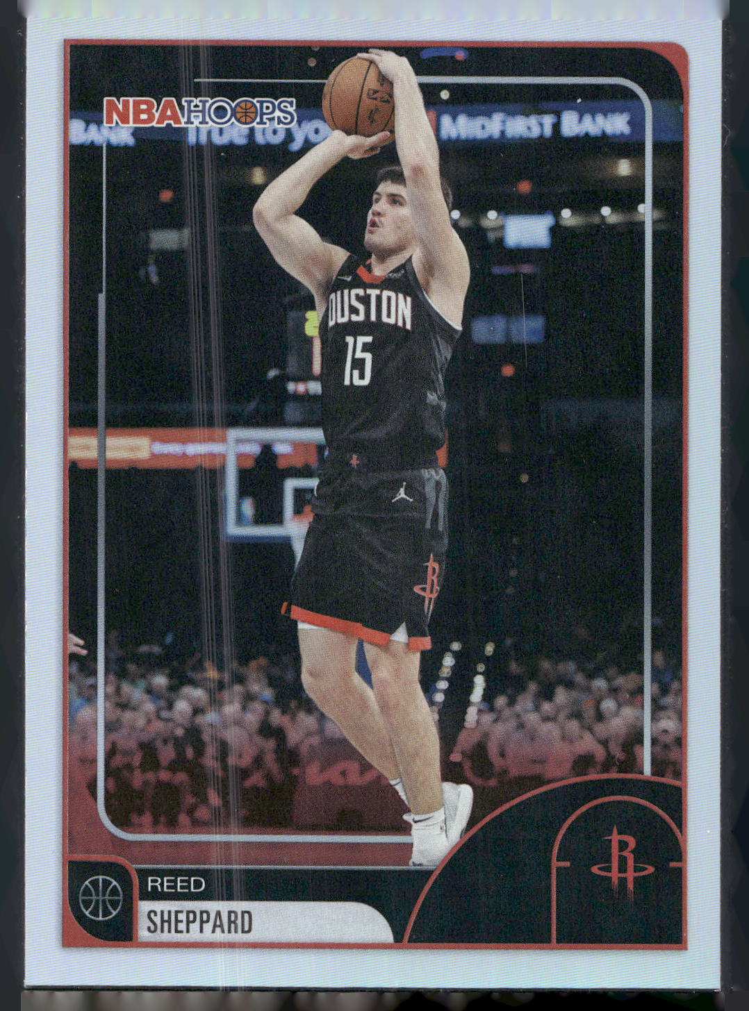 2025-26 Hoops #43 Reed Sheppard Rainbow