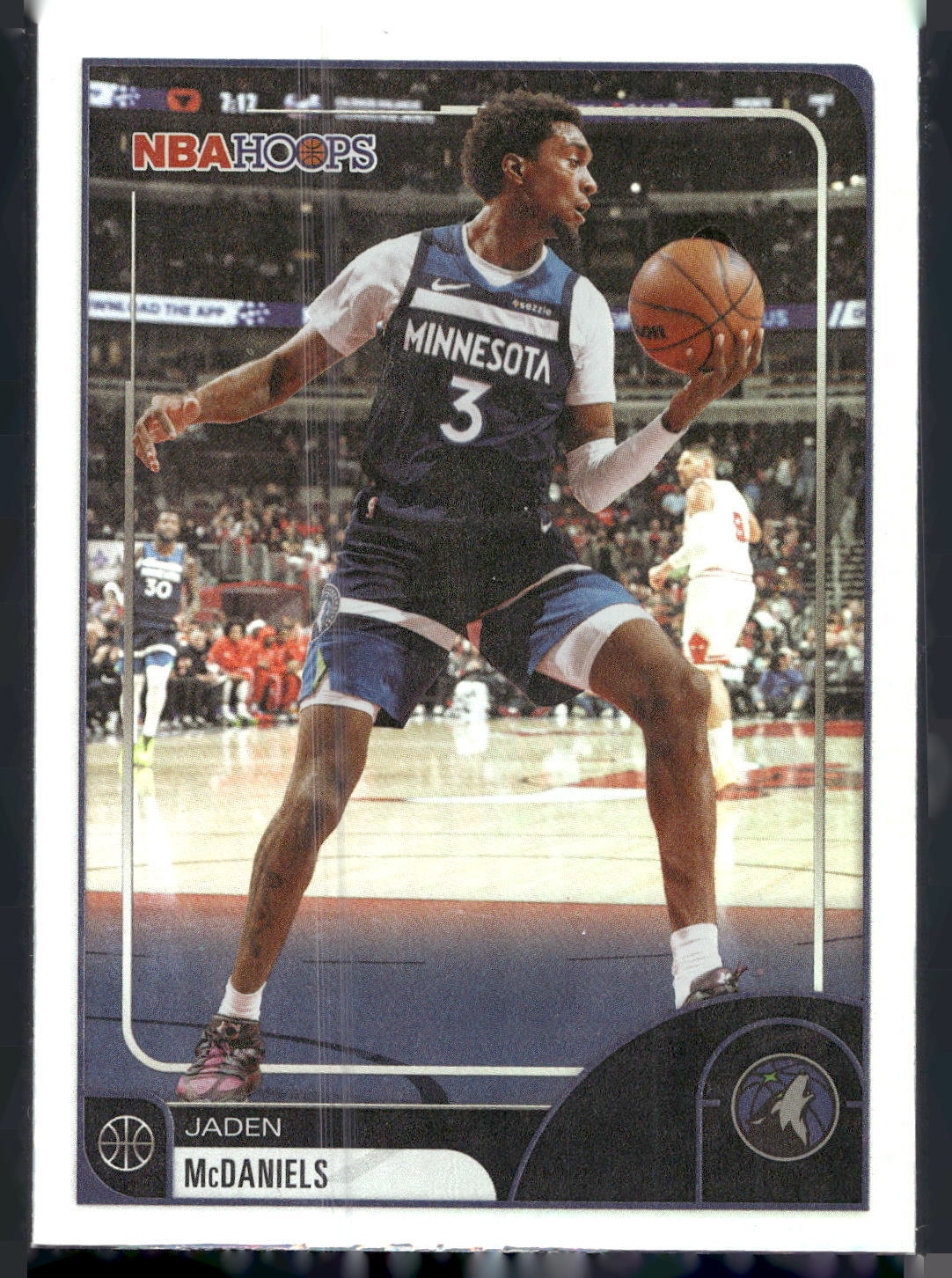 2025-26 Hoops #94 Jaden McDaniels Rainbow