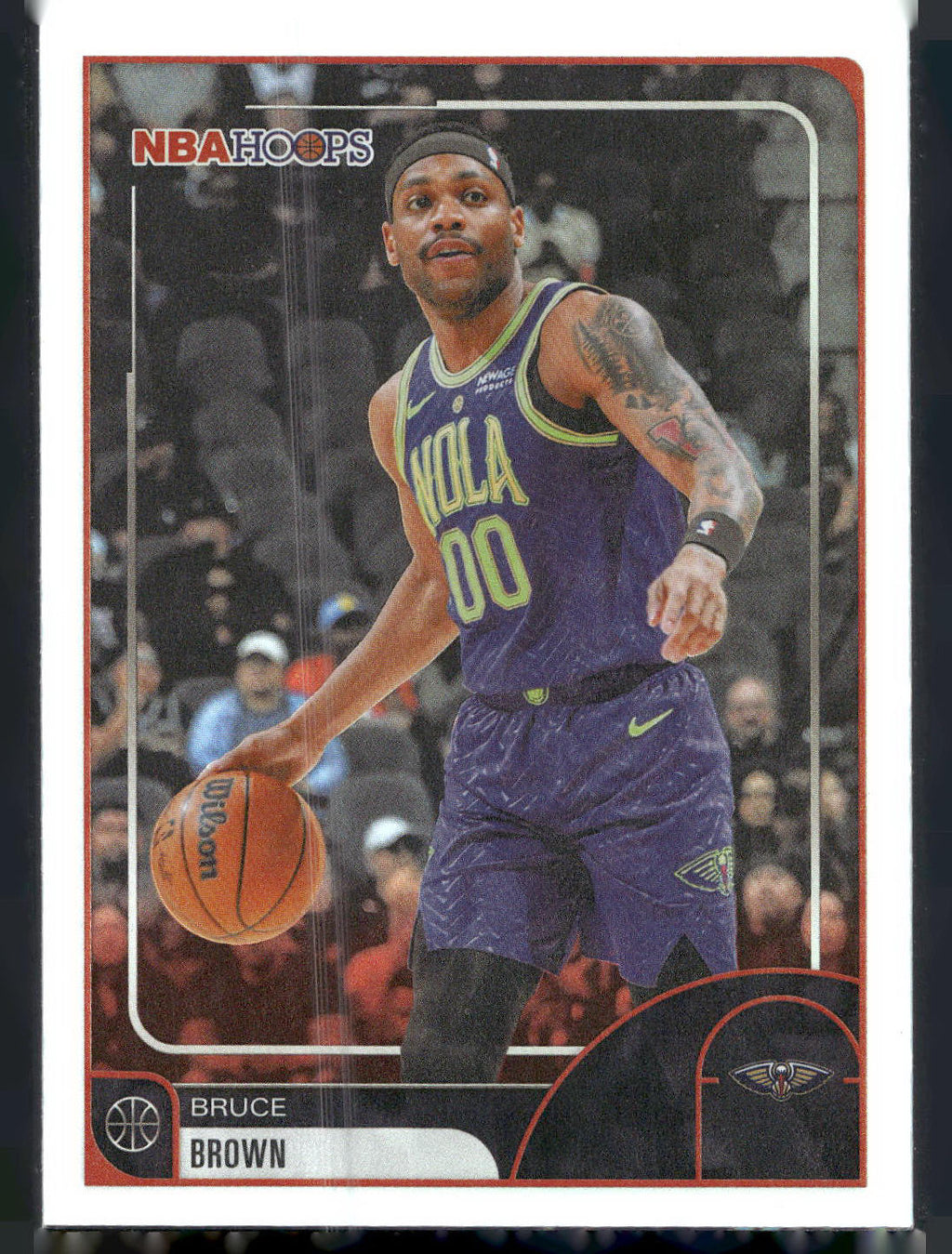 2025-26 Hoops #251 Bruce Brown Rainbow