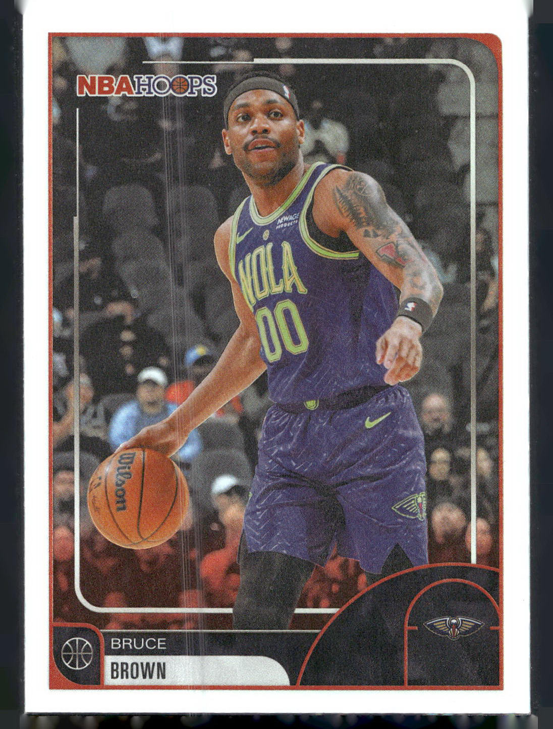 2025-26 Hoops #251 Bruce Brown Rainbow