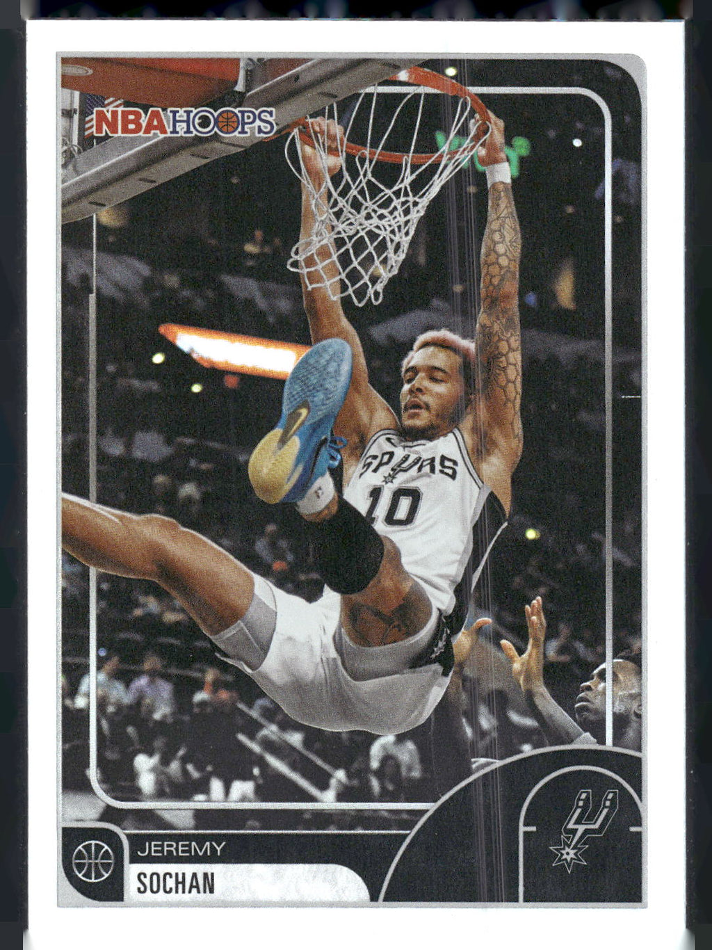 2025-26 Hoops #154 Jeremy Sochan Rainbow