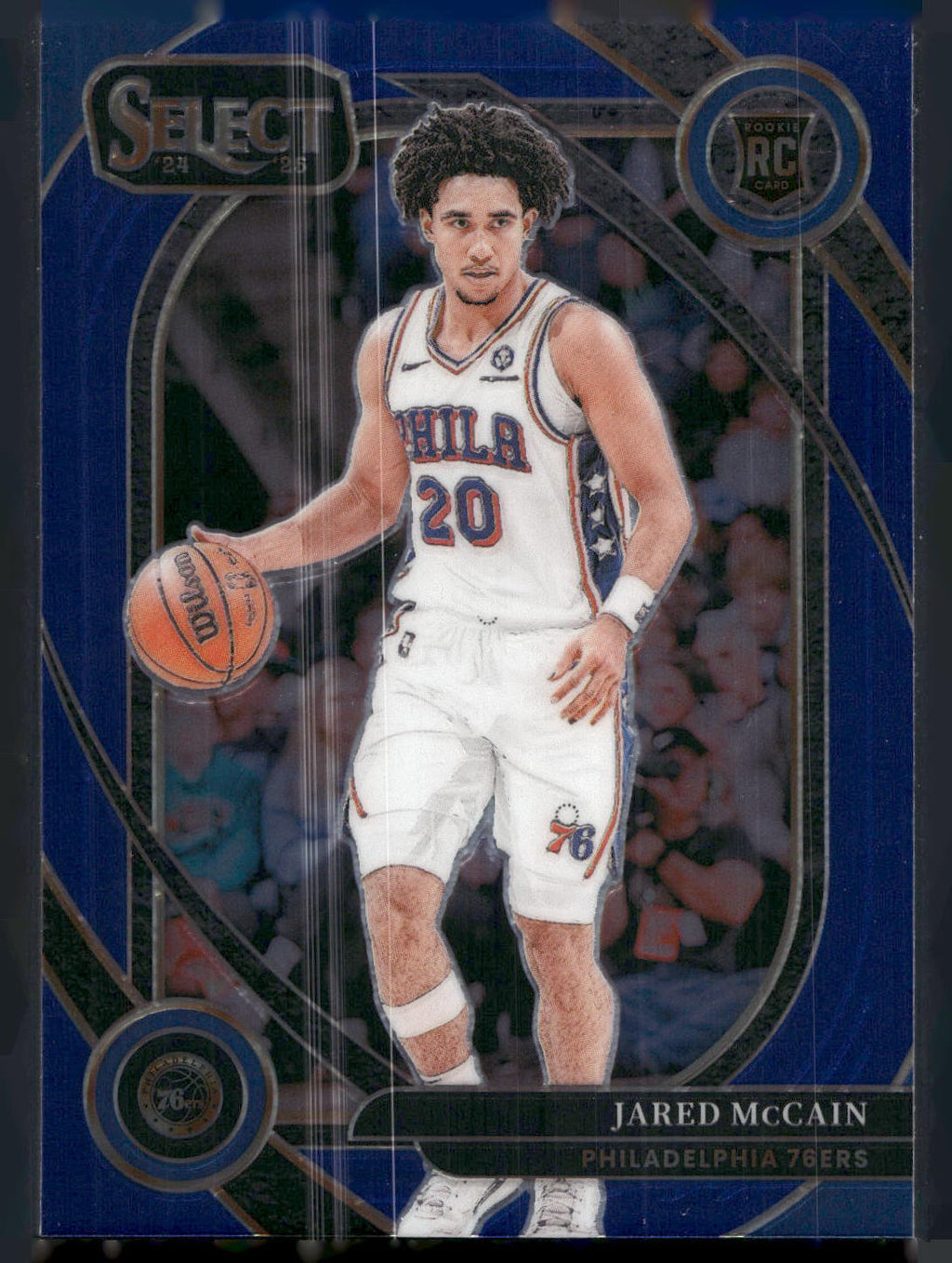 2024-25 Panini Select #283 Jared McCain Blue (Retail)