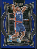 2024-25 Panini Select #3 De'Aaron Fox Blue Prizm