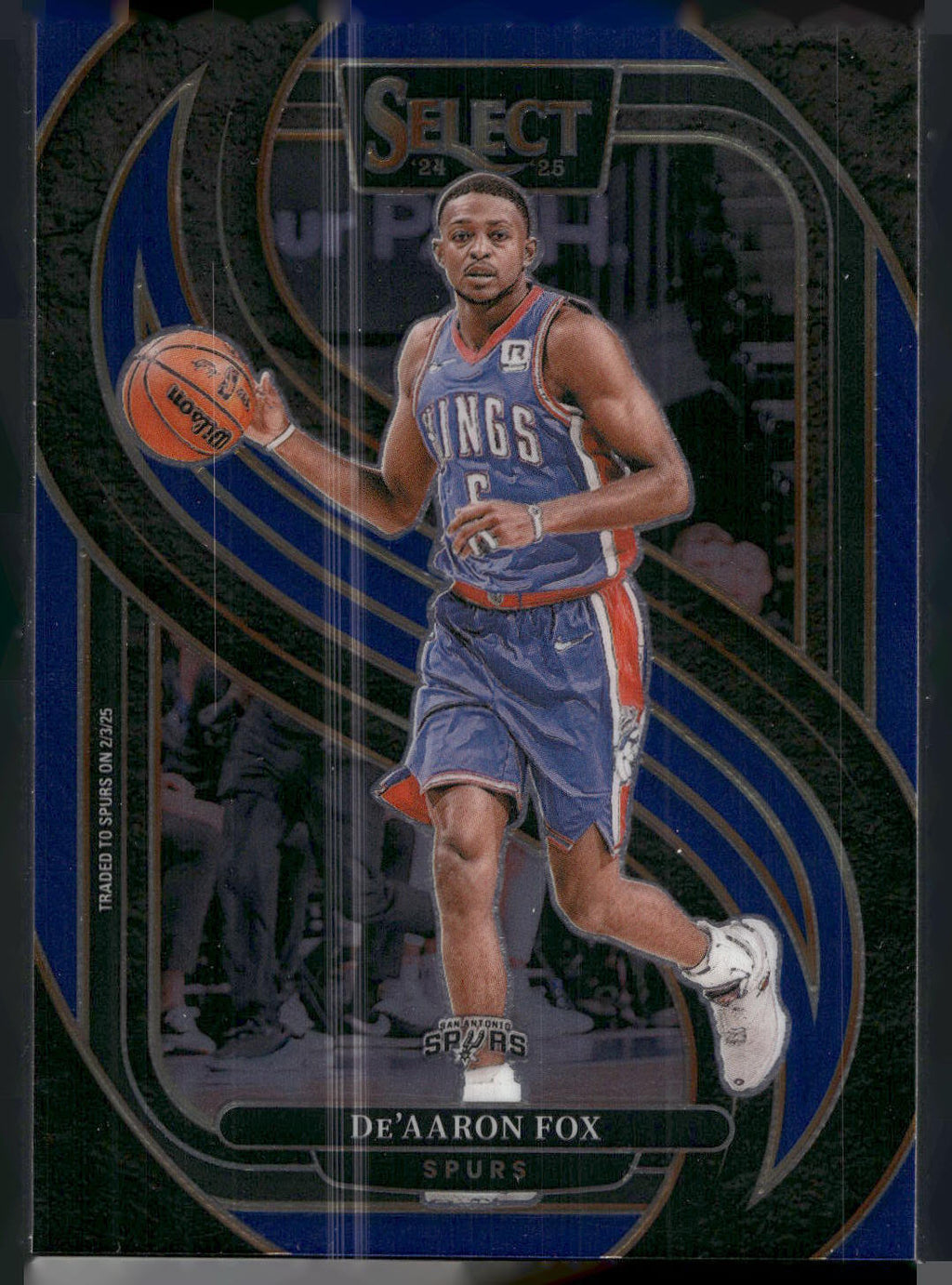 2024-25 Panini Select #150 De'Aaron Fox Blue (Retail)