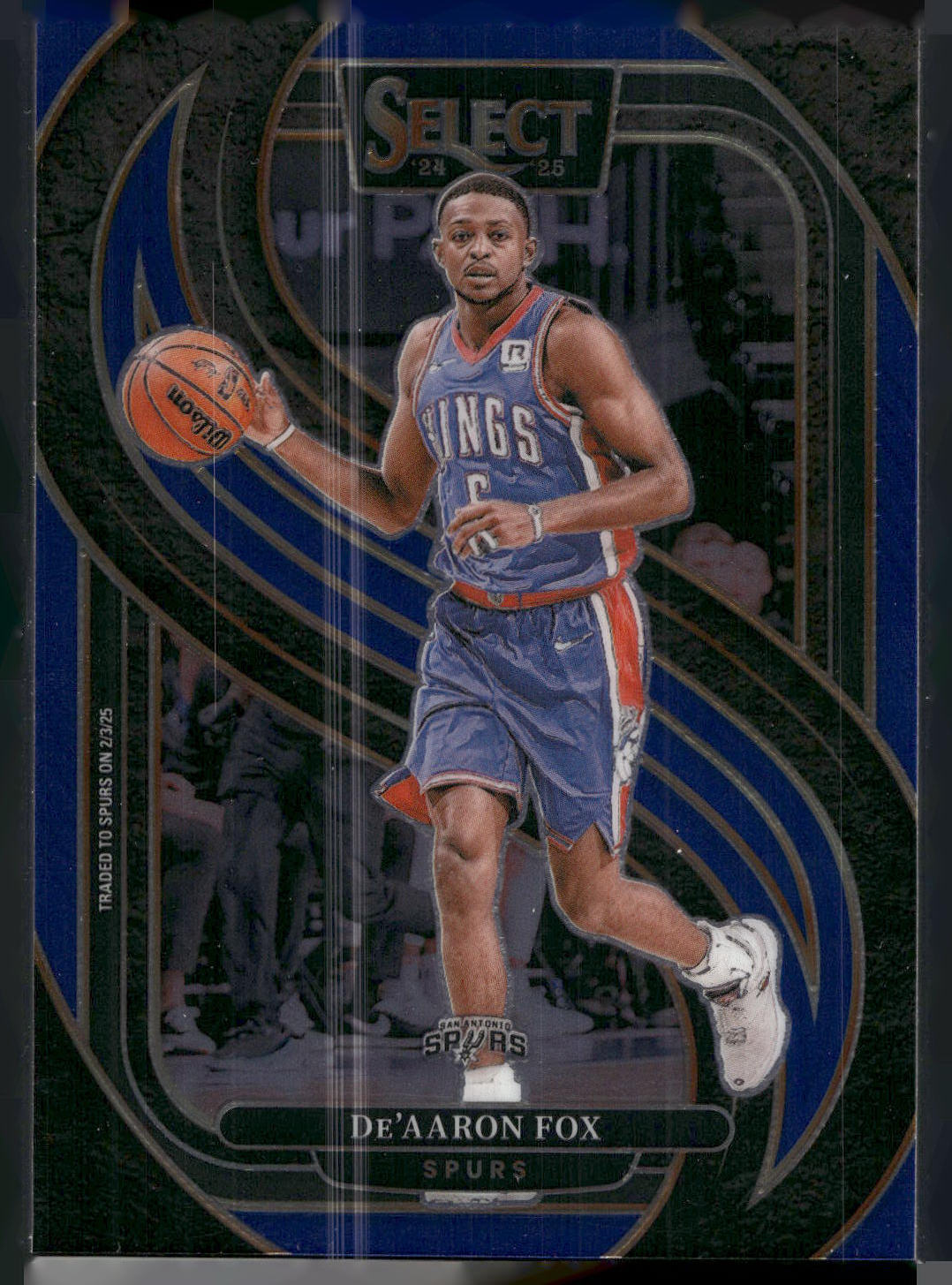 2024-25 Panini Select #150 De'Aaron Fox Blue (Retail)