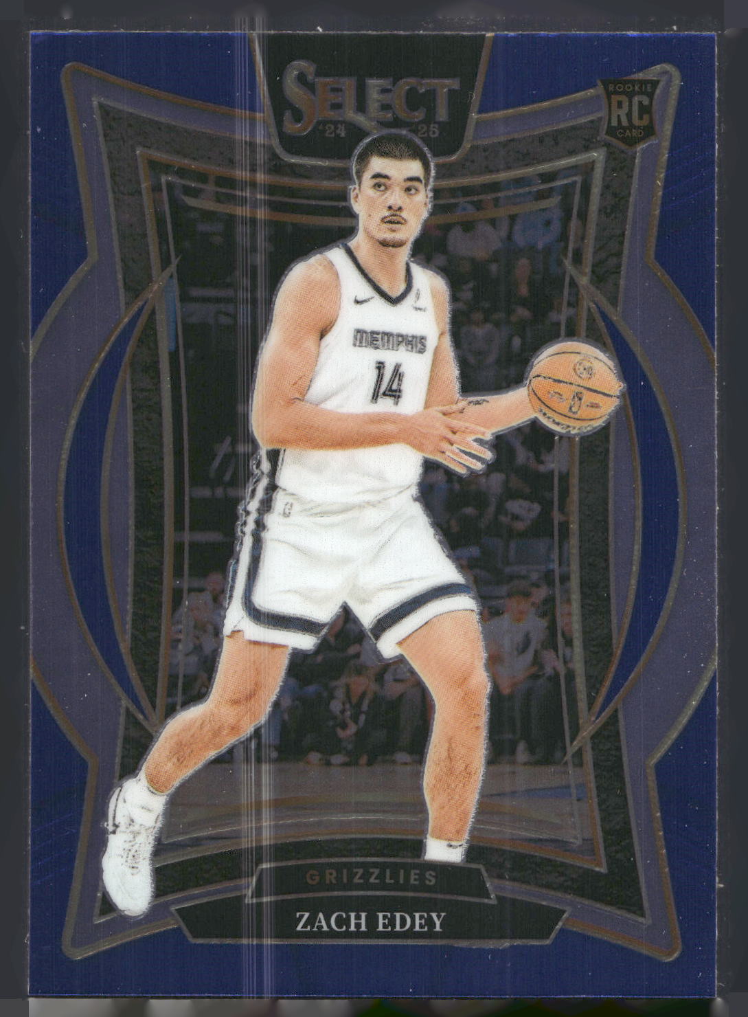 2024-25 Panini Select #98 Zach Edey Blue (Retail)