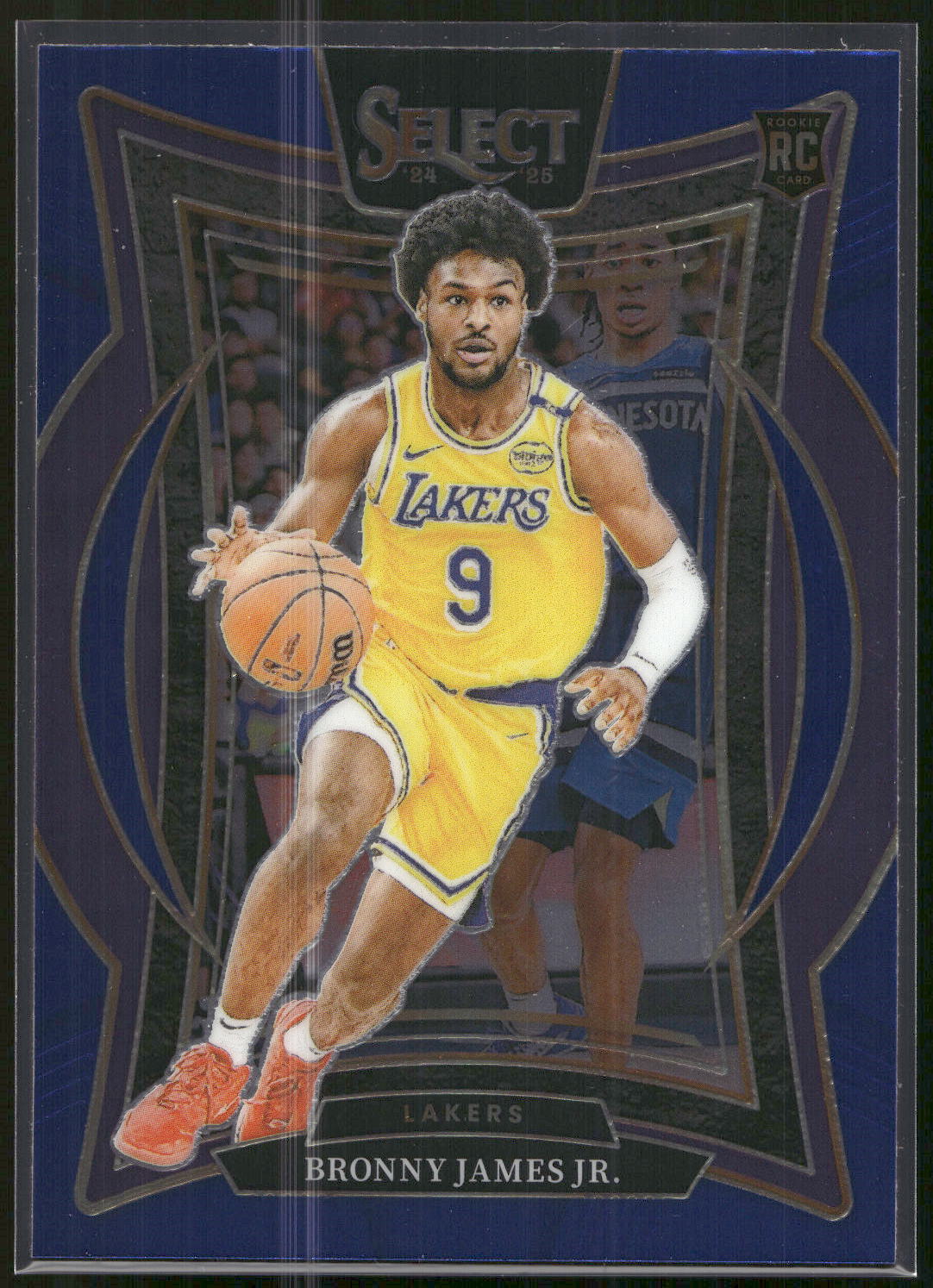 2024-25 Panini Select #90 Bronny James Jr. Blue (Retail)