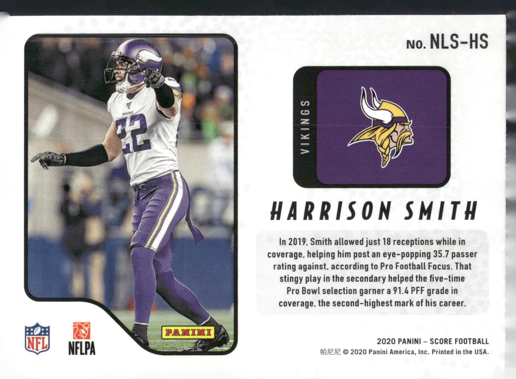 2020 Score #NLS-HS Harrison Smith Next Level Stats