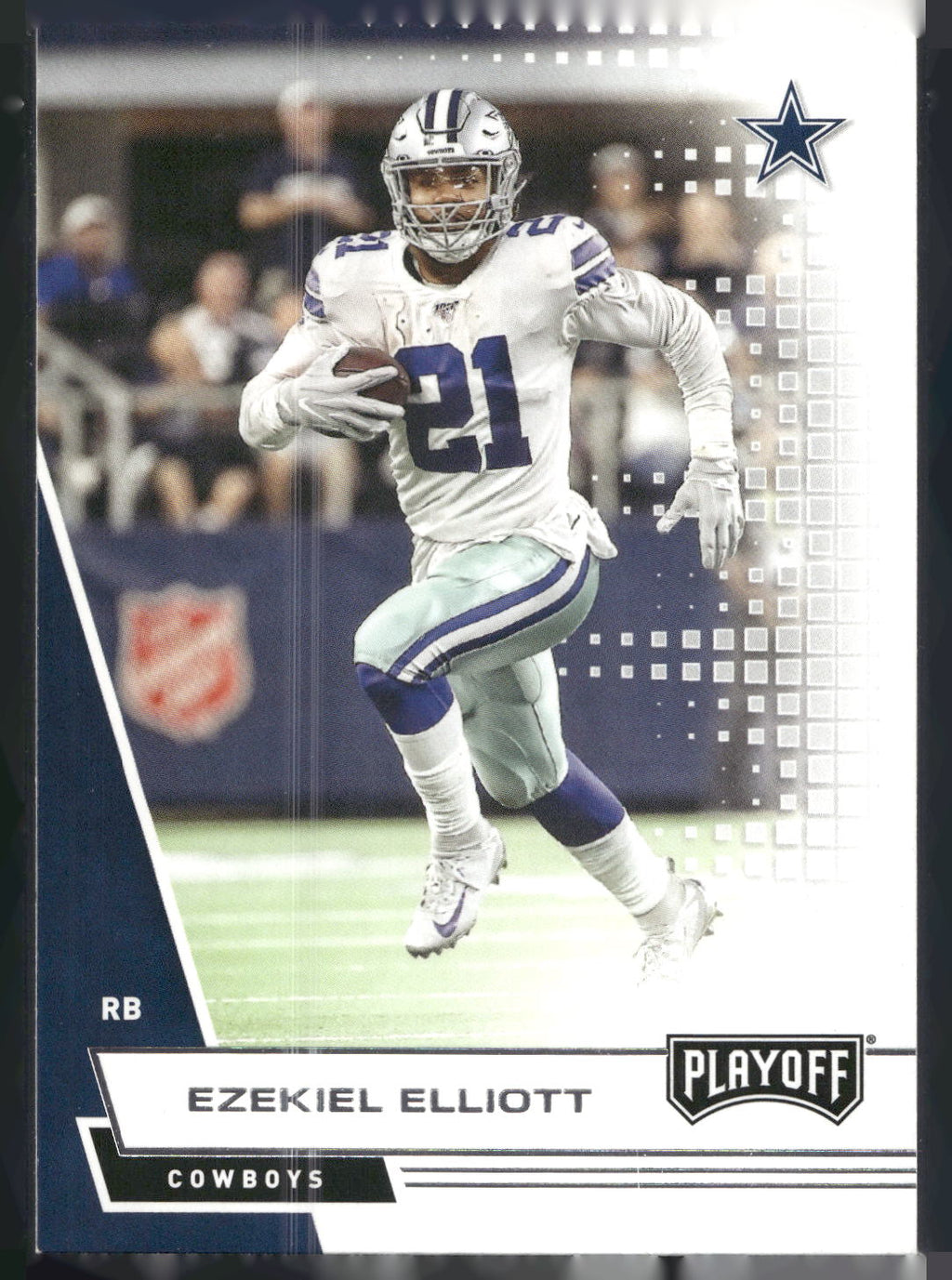 2020 Panini Playoff #196 Ezekiel Elliott 2nd Down #/49