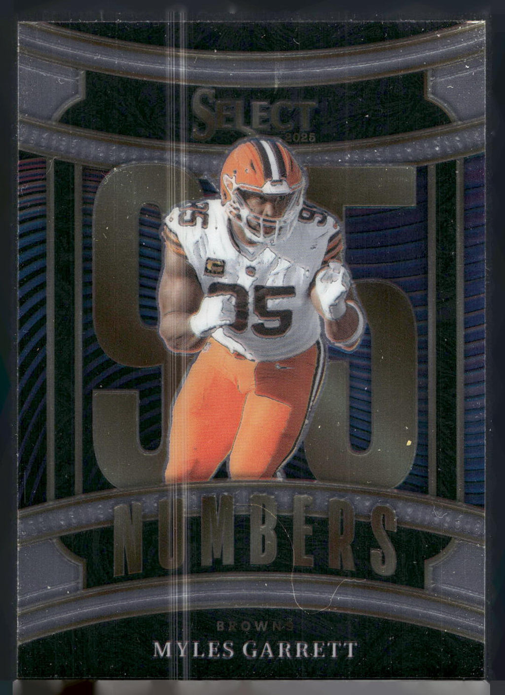 2025 Panini Select #4 Myles Garrett Select Numbers