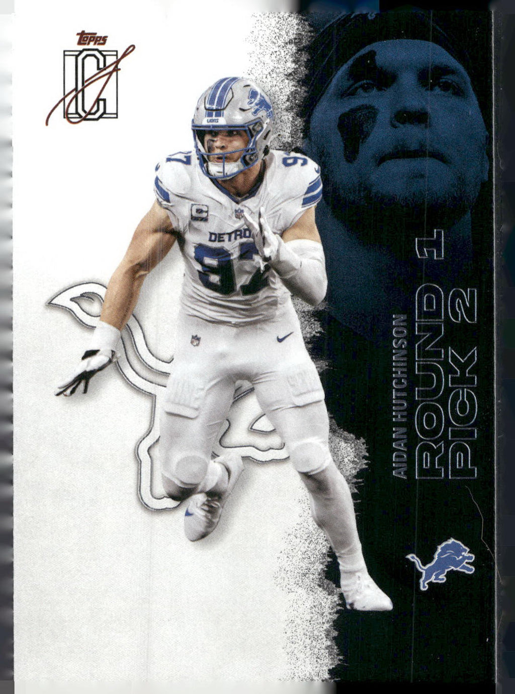 2025 Topps Signature Class #74 Aidan Hutchinson