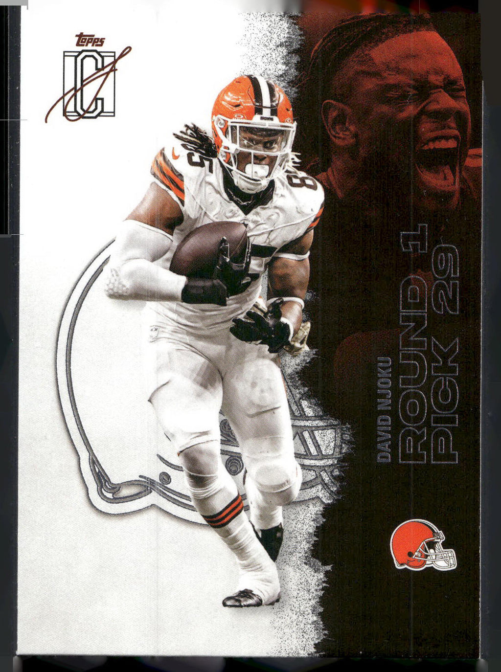 2025 Topps Signature Class #71 David Njoku