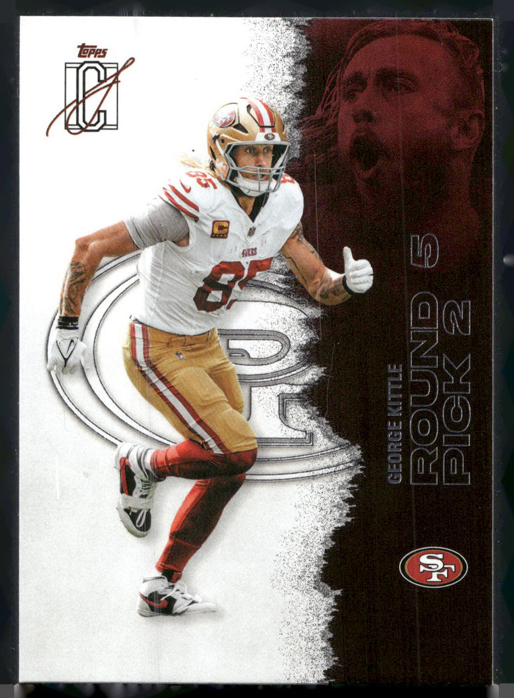 2025 Topps Signature Class #53 George Kittle