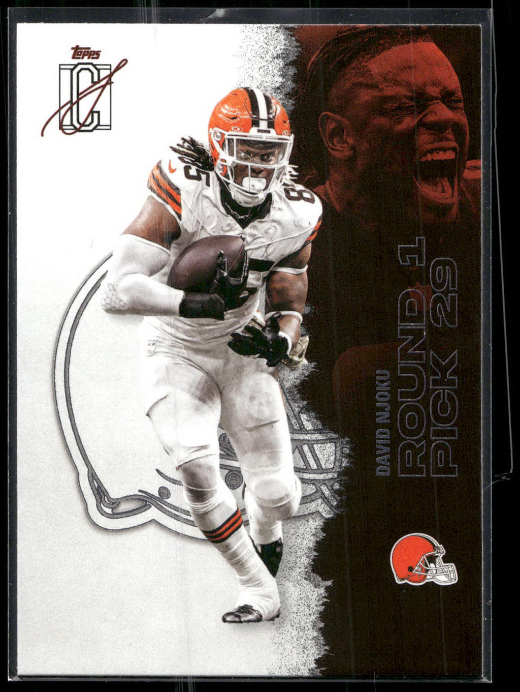 2025 Topps Signature Class #71 David Njoku