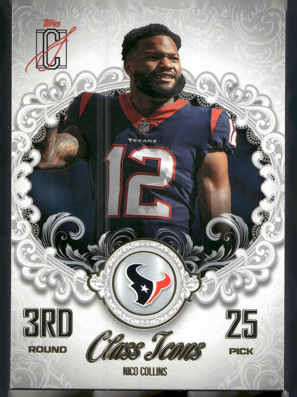 2025 Topps Signature Class #CI-9 Nico Collins Class Icons