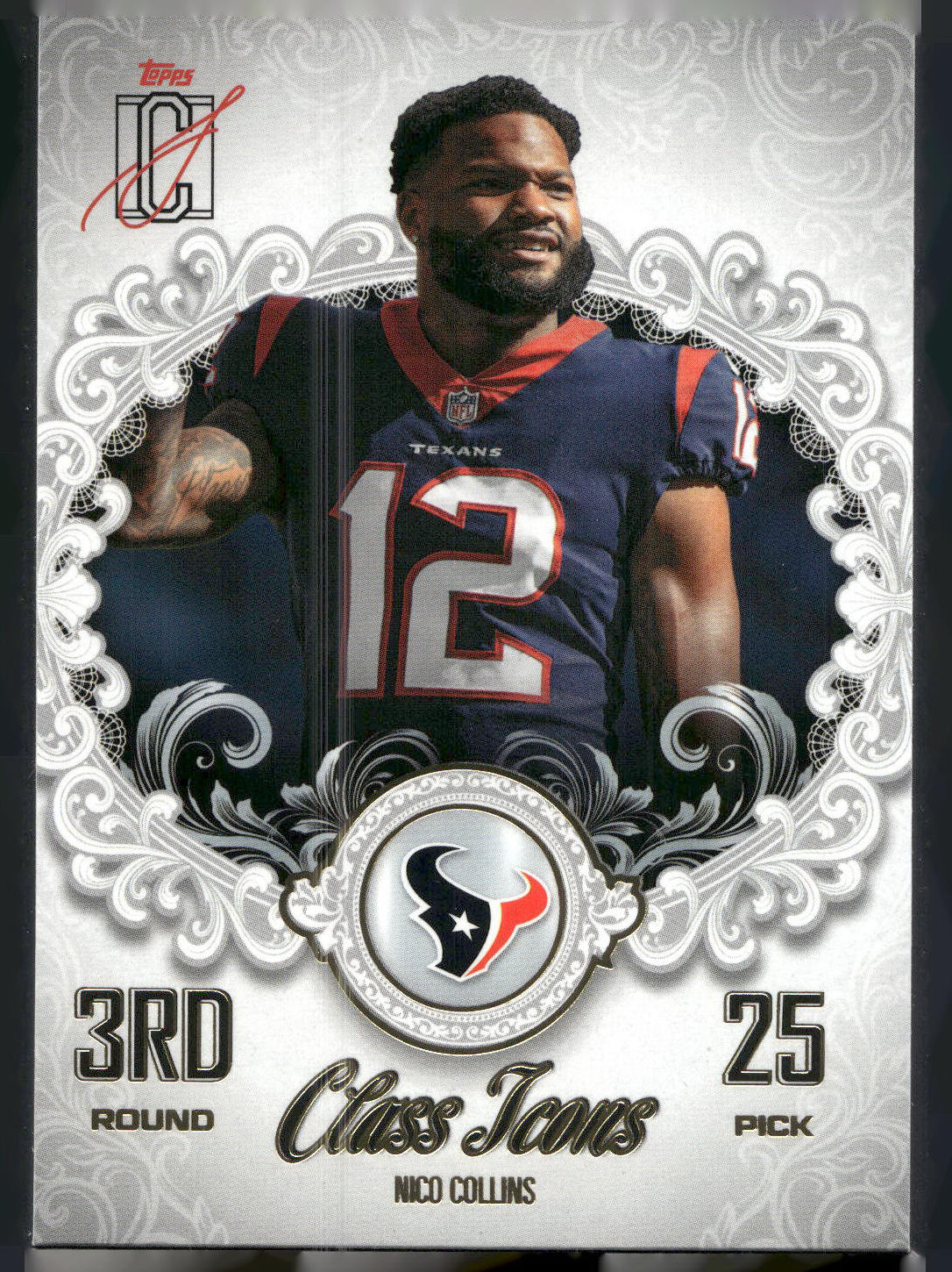 2025 Topps Signature Class #CI-9 Nico Collins Class Icons