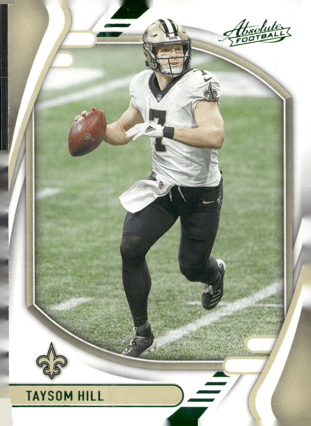 2021 Panini Absolute #68 Taysom Hill Green