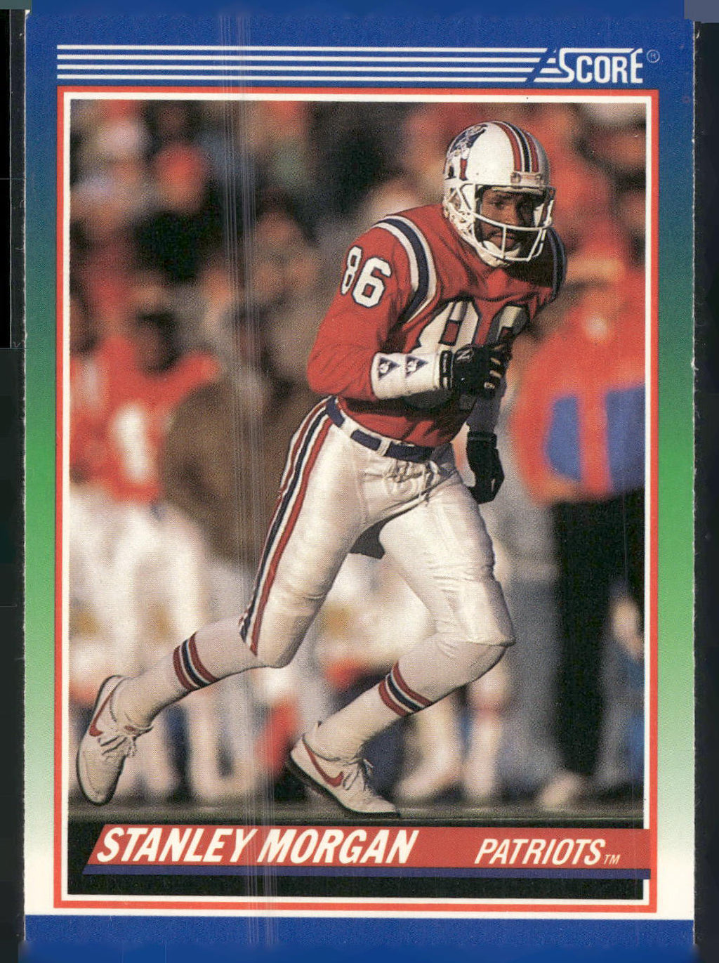 1990 Score #338 Stanley Morgan