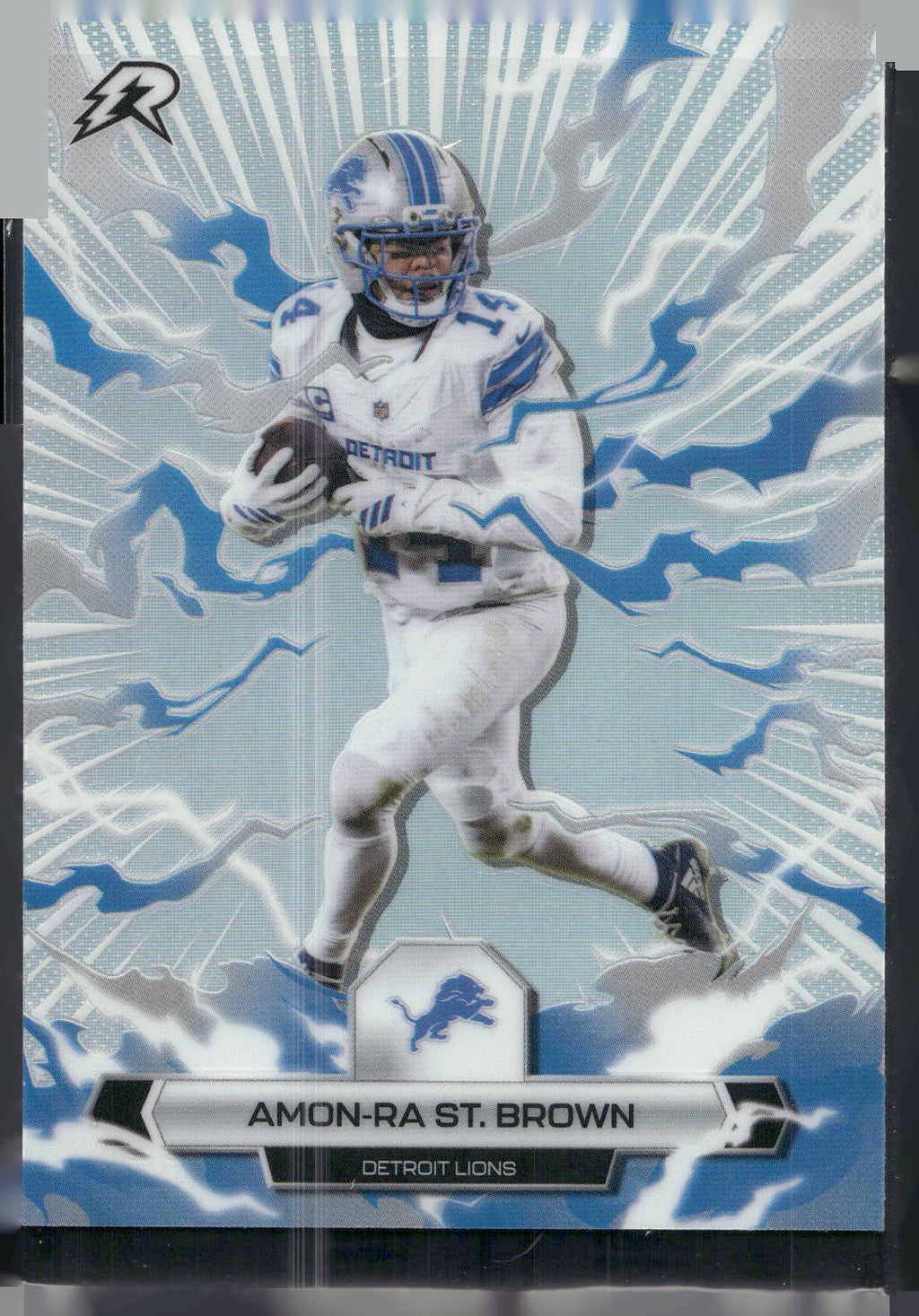 2025 Topps Resurgence #32 Amon-Ra St. Brown Refractor