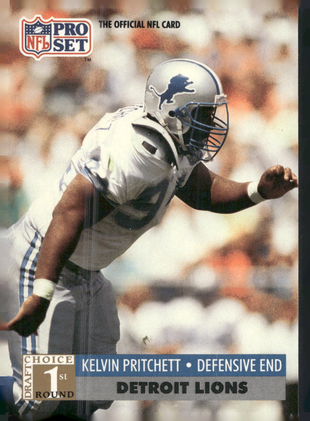 1991 Pro Set #749 Kelvin Pritchett