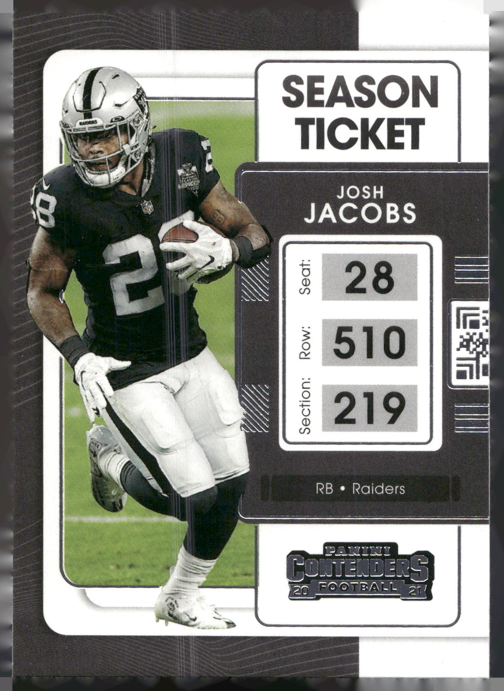 2021 Panini Contenders #59 Josh Jacobs