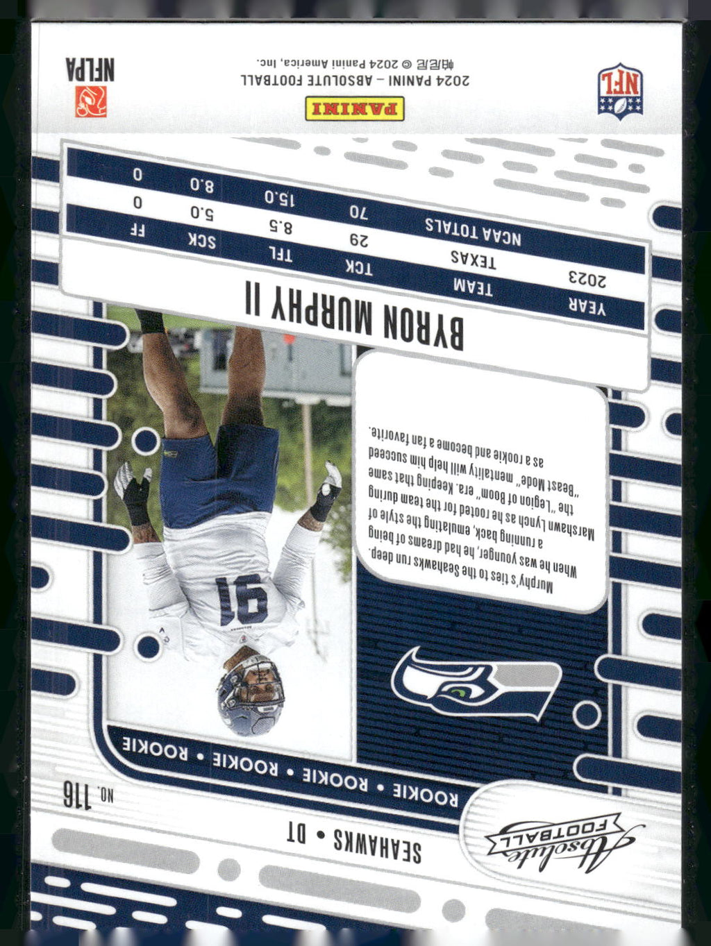 2024 Panini Absolute #116 Byron Murphy II Retail