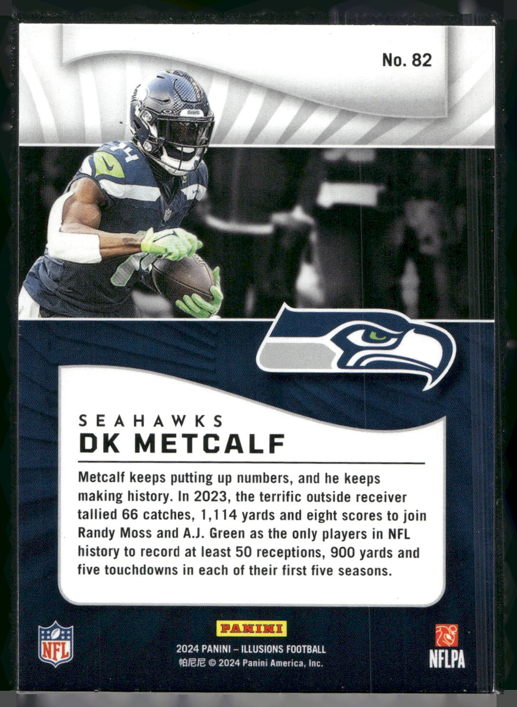 2024 Panini Illusions #82 DK Metcalf Retail