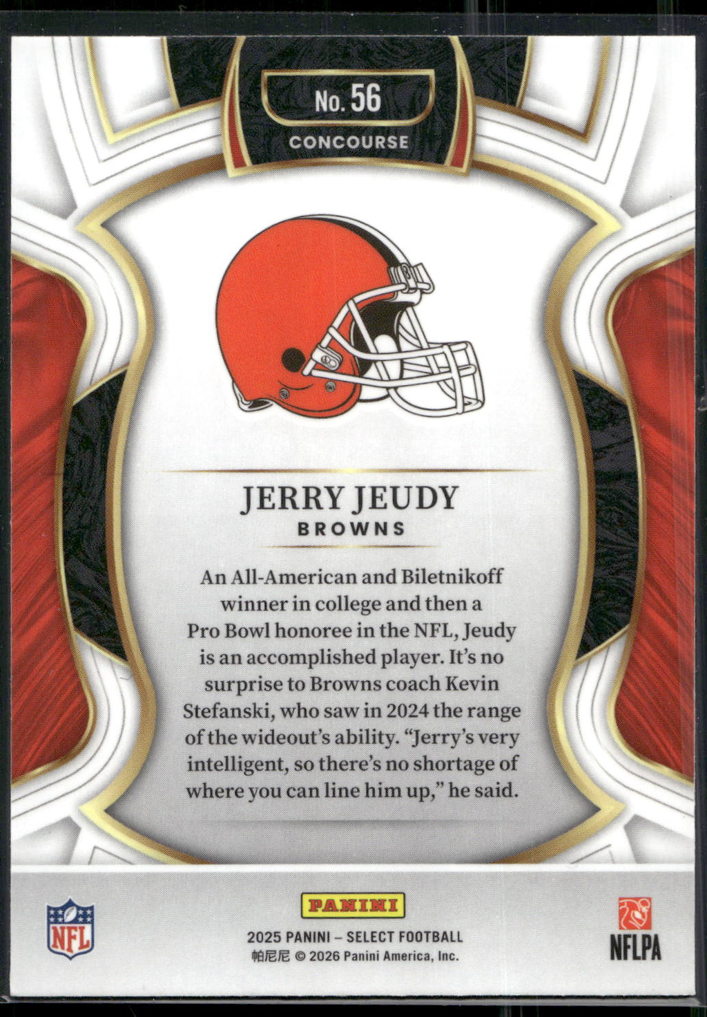 2025 Panini Select #56 Jerry Jeudy