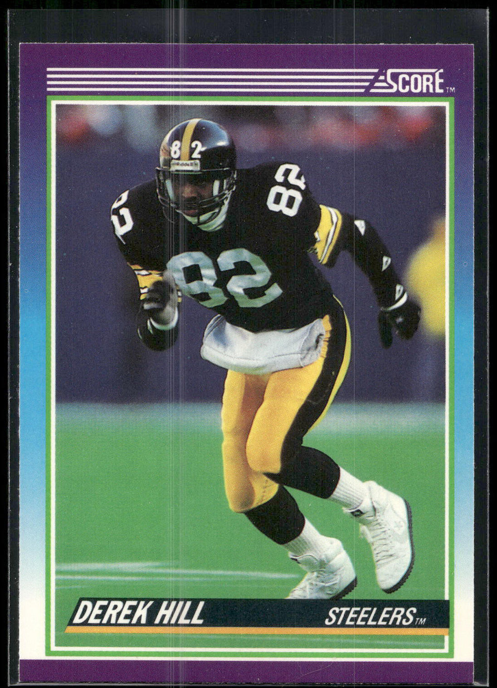 1990 Score #142 Derek Hill