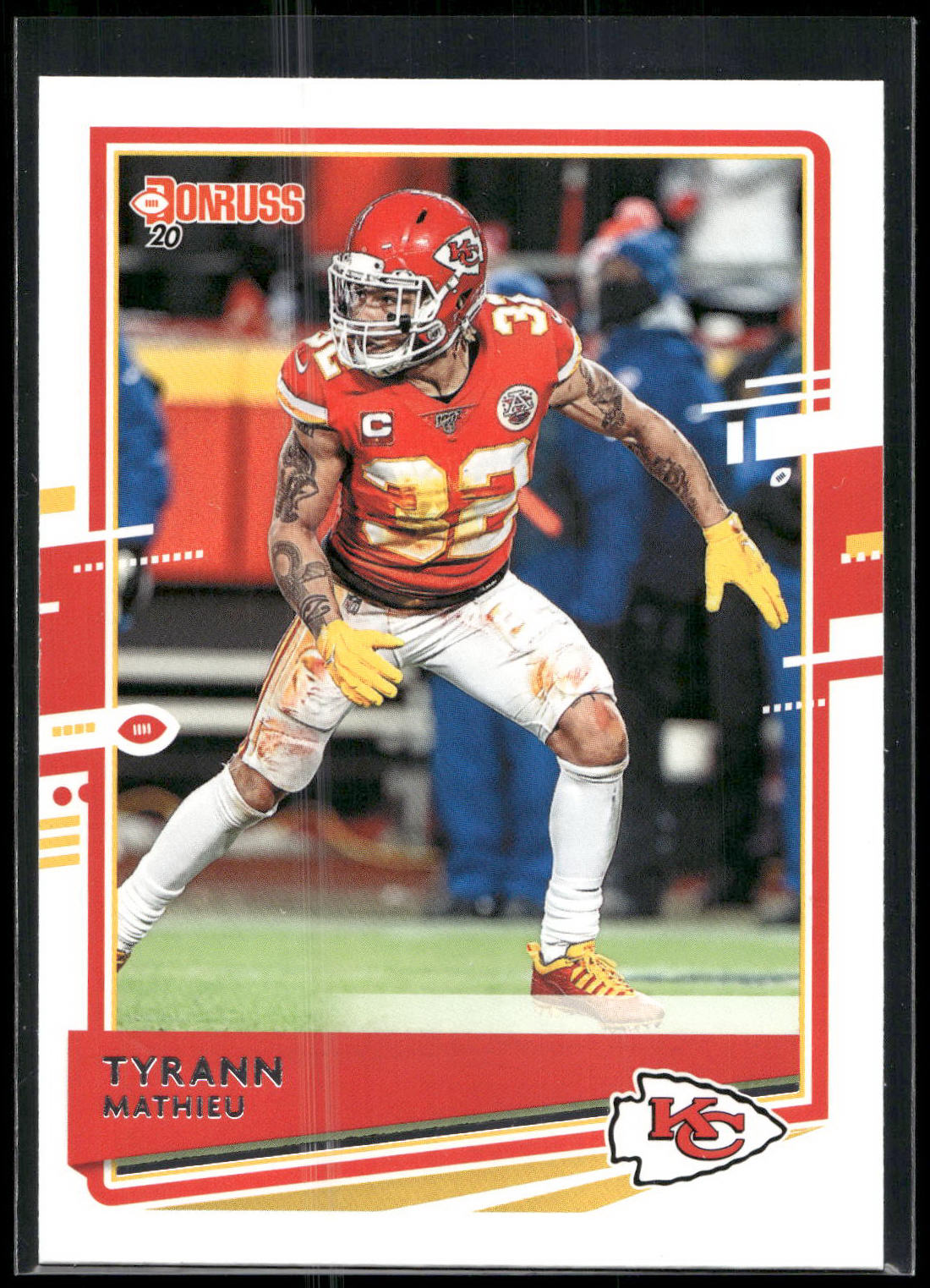 2020 Donruss #4 Tyrann Mathieu