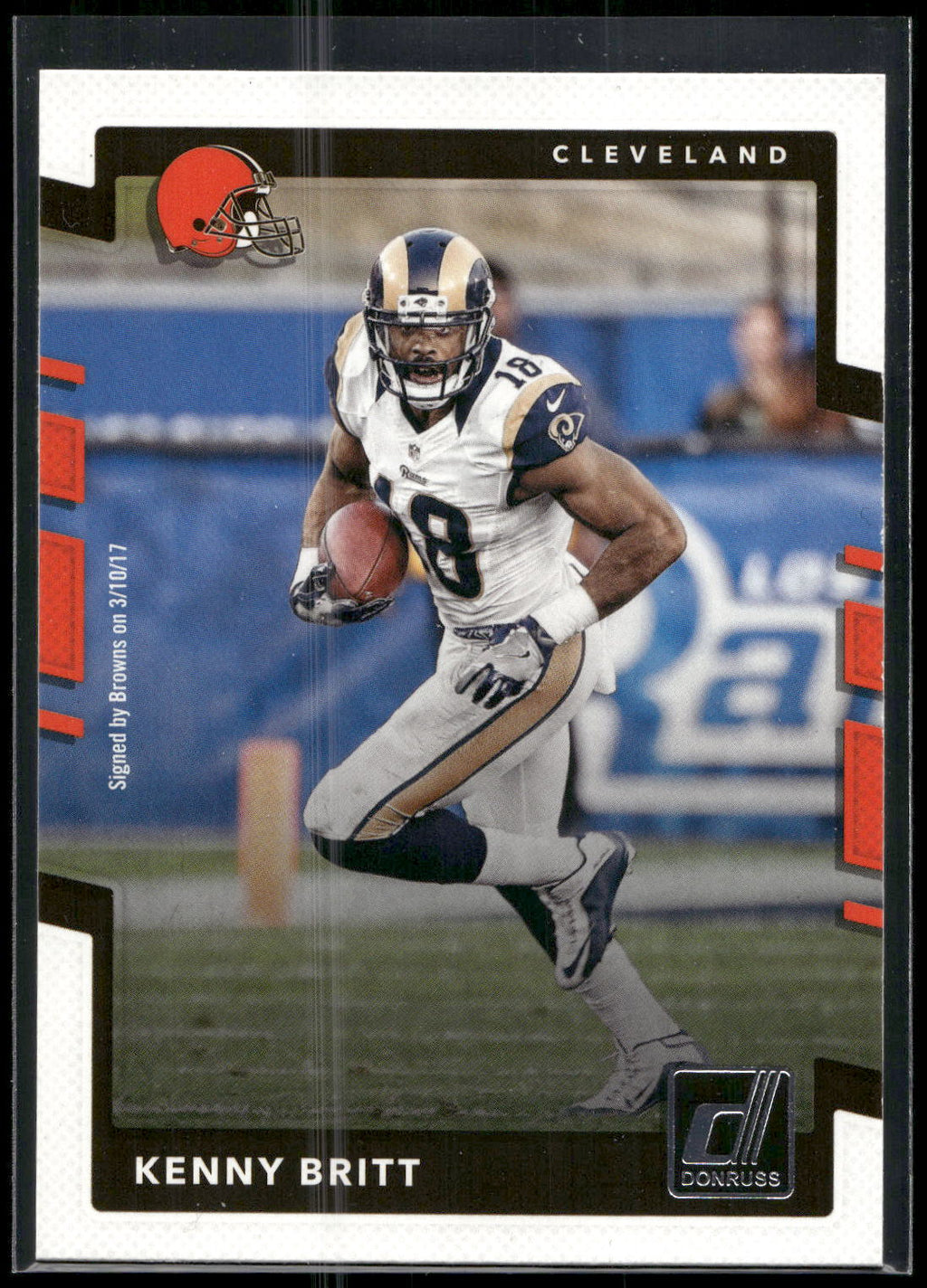 2017 Donruss #81 Kenny Britt