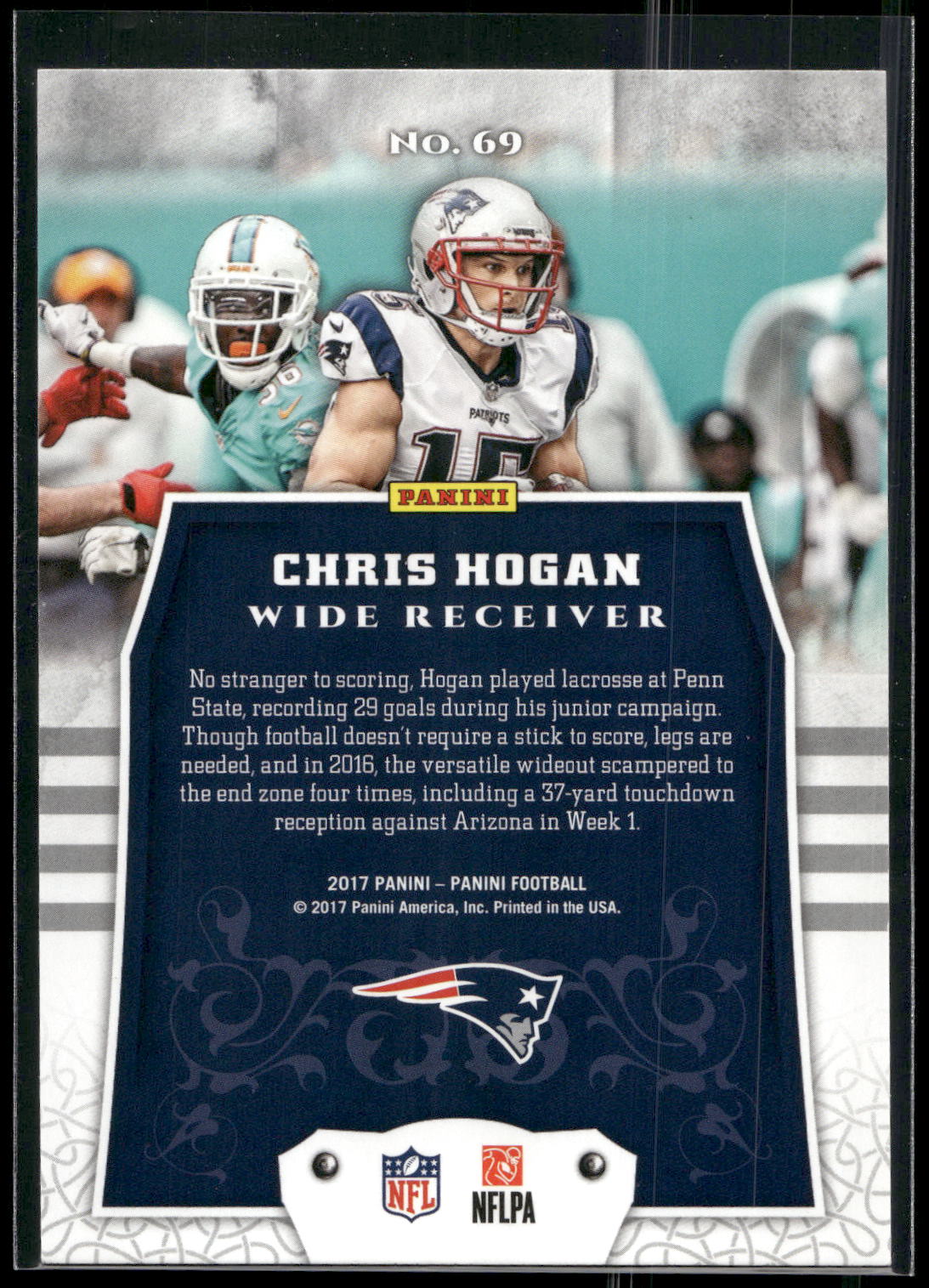 2017 Panini #69 Chris Hogan